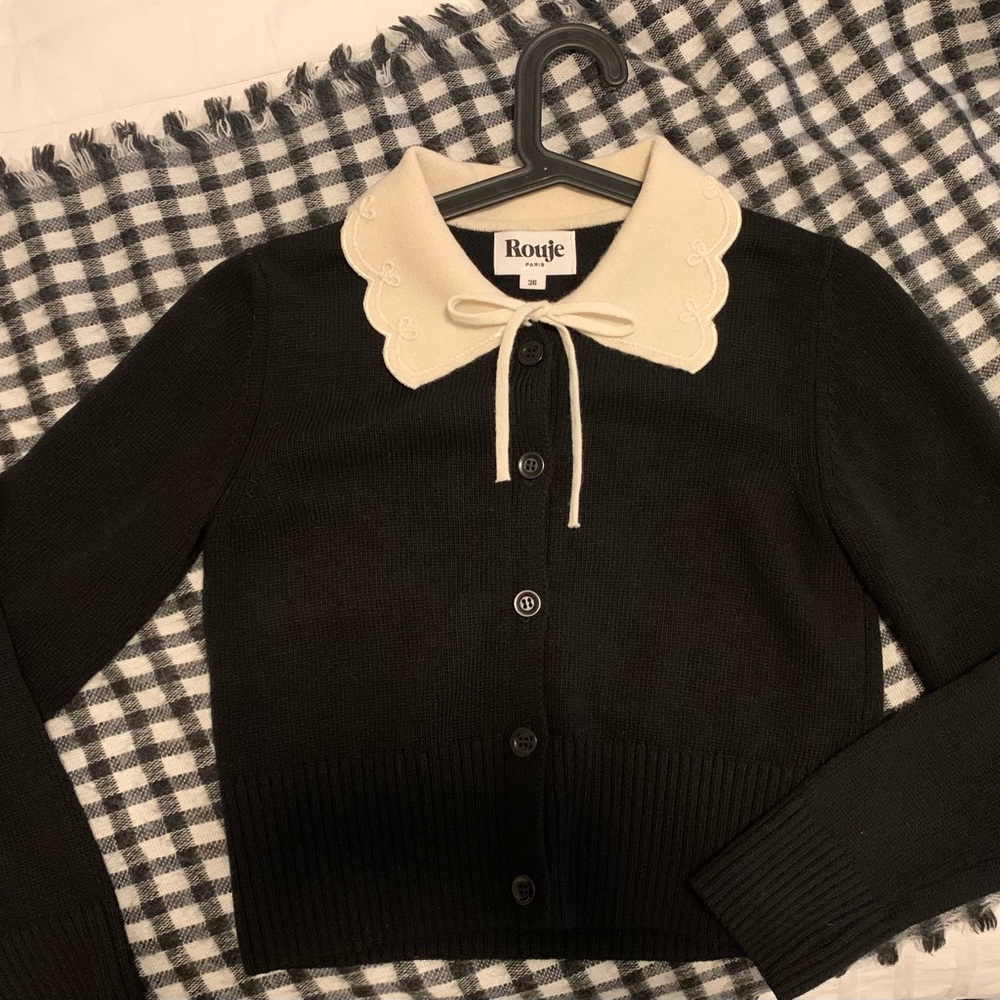 Rouje Collared Cardigan